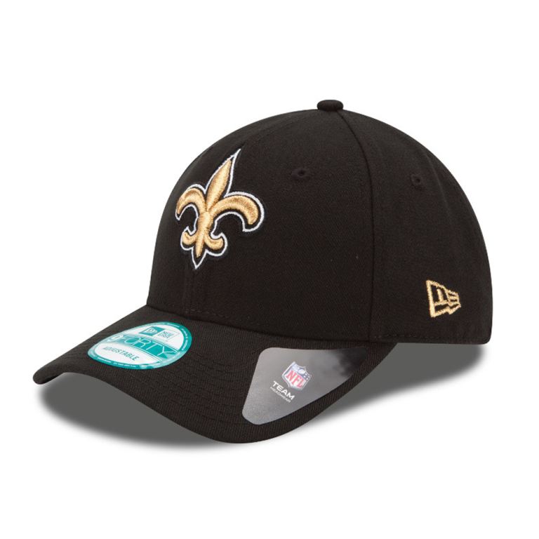 Gorras New Era 9forty Negros - New Orleans Saints The League 40796FCVB